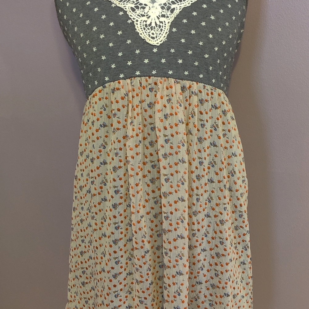 Modcloth AngelEye Boho Multimedia Dress Medium